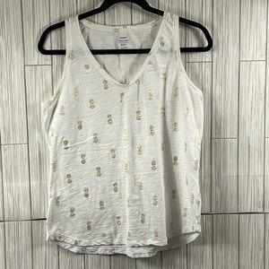 Old Navy Tank Top Pineapple Design